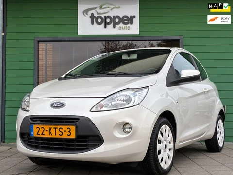 Ford Ka 1.2 Titanium|1e Eigenaar|D-riem v.v.|NAP|Airco|Elektr.ramen|Nieuwe APK|Parelmoer|