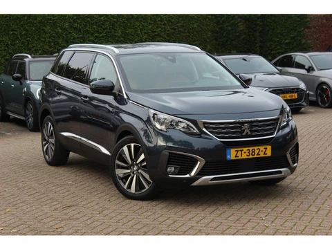 Peugeot 5008 1.2 PureTech Blue Lease Premium 7p. / 1e Eign. / Camera / Leder / CarPlay / 19'' / Elek