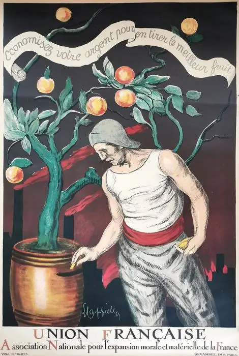 Leonetto Cappiello, after - Union Française - 1920