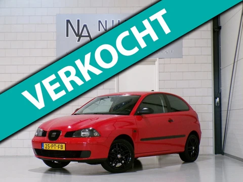 Seat Ibiza 1.4-16V 75PK "Origineel NL!" Apple-carplay Android-Auto Airco 16"Velgen Bluetooth Navigat