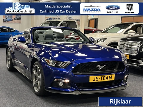 Ford Mustang Convertible 5.0 V8 GT 422PK Automaat Custom Pack Brembo Liefhebbersauto!