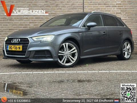 Audi A3 Sportback 1.0 TFSI Sport S Line Edition | € 6.900,- NETTO! | Leder | Climate | Cruise | Navi
