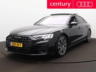 Audi A8 60 TFSI e Quattro | S Line | panoramadak | stoelventilatie | head-up display | B&O 3D | trek