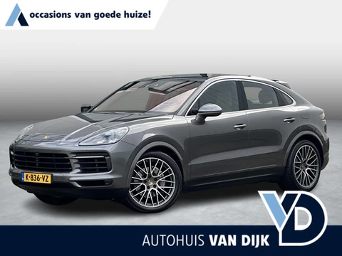 Porsche Cayenne Coupé 3.0 E-Hybrid |NL-Auto|Sportuitlaat|Luchtvering|Soft-Close|21"|Trekhaak elektr.