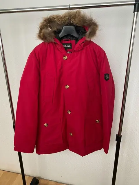 Roberto Cavalli - NEW - Red - Size : L - Jasje, Parka