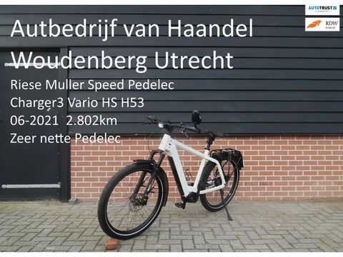 Riese & Müller Speed Pedelec Charger3 vario HS 06-2021 2.802km zgan