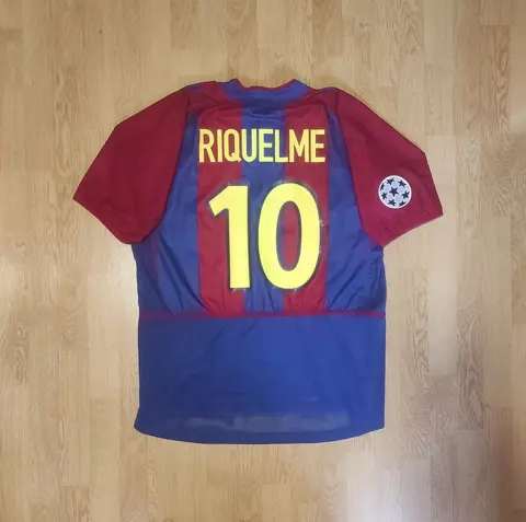 FC Barcelona - Kampioenschaps voetbal competitie - Riquelme
