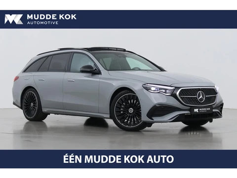 Mercedes-Benz E-Klasse 300 e AMG Line | Nightpakket | Panoramadak | 360° Camera | Trekhaak | Keyless