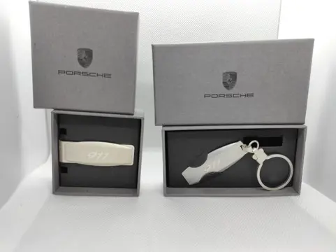 Accessoire - Set Porsche Carrera - Portachiavi 911 Argento