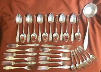 Christofle, Gallia - Bestek voor 12 personen (31) -