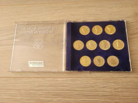 FC Barcelona - De gouden munten van de Barça Cups