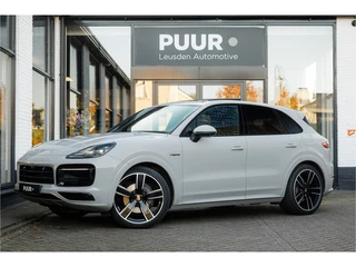 Porsche Cayenne 3.0 E-Hybrid Platinum Krijtgrijs Pano - 360-view - Sport Uitlaat