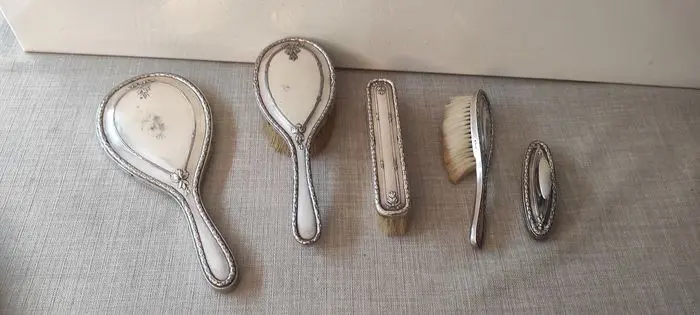 Gallia - Kappersset (5) - Verzilverd - Gallia