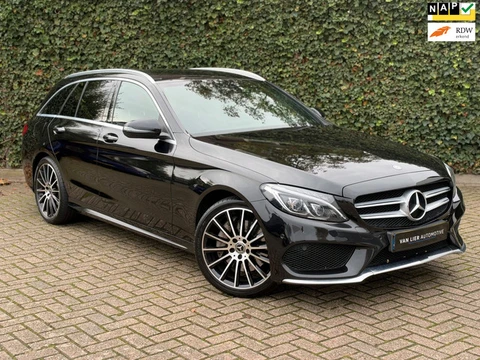 Mercedes-Benz C-klasse Estate 350 e Amg Pakket | Leder | Memory | Burmester