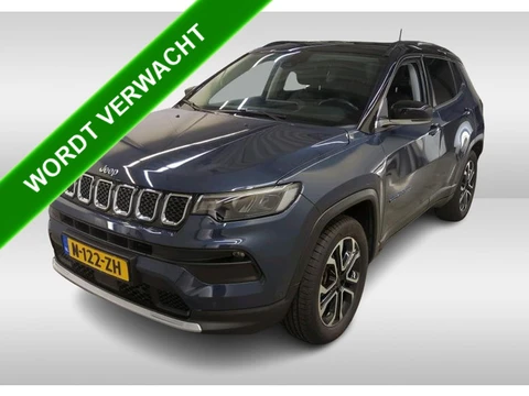 Jeep Compass 4xe 190PK Plug-in Hybrid Limited Lease Ed./ Pdc+Camera / 1/2Leder / Airco-ecc./ Stoel-S