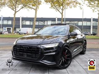 Audi Q8 60 TFSI e quattro Competition Panodak | RS Valcona Leer | B&O | 360° | Head-up | Stoel Venti