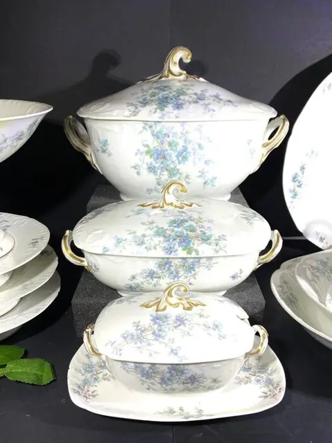 Limoges France XIX eme - Service de table vervaardiging