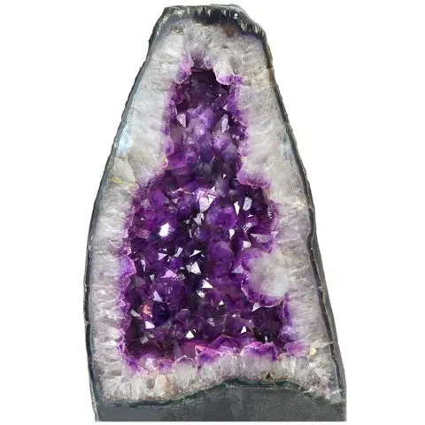 A Kwaliteit - 'Paarse' Amethist - Geode - 49×28×25 cm - 31