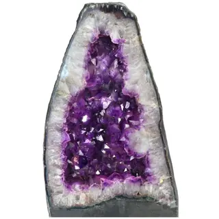 A Kwaliteit - 'Paarse' Amethist - Geode - 49×28×25 cm - 31
