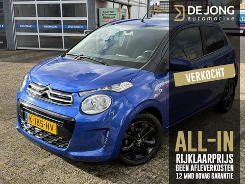 Citroen C1 1.0 VTi Shine ALL-INRIJKLAARPRIJS/Camera/Groot Scherm/Apple Carplay/Lage kilometerstand