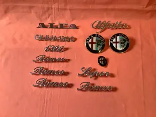 Embleem/mascotte/kenteken - Emblemi e scritte Alfa Romeo -