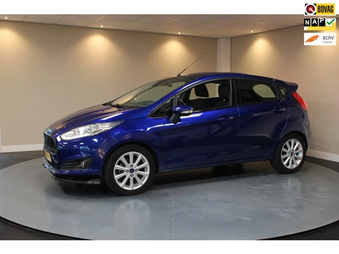 Ford Fiesta 1.0 EcoBoost Titanium ST-Look *Top onderhouden!* Climate|Cruise|Navi|BT|Trekhaak|PDC|Lm-