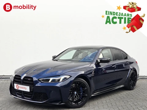BMW 3 Serie M3 xDrive Competition 'Tansanitblau' M-Drivers Package Origineel NL! | Carbon Dak | Harm