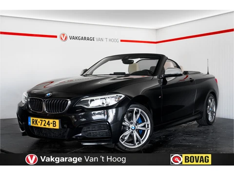BMW 2 Serie Cabrio M240i xDrive High Executive |H&Kaudio|Camera|Leder