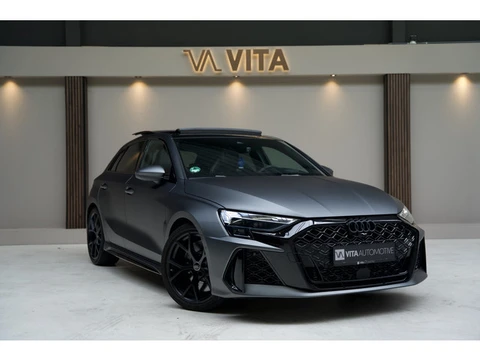 Audi A3 Sportback 2.5 TFSI RS 3 quattro RSKuipstoelen|Pano|SONOS|Sfeer|camera|RodeStikselHUD|Premium