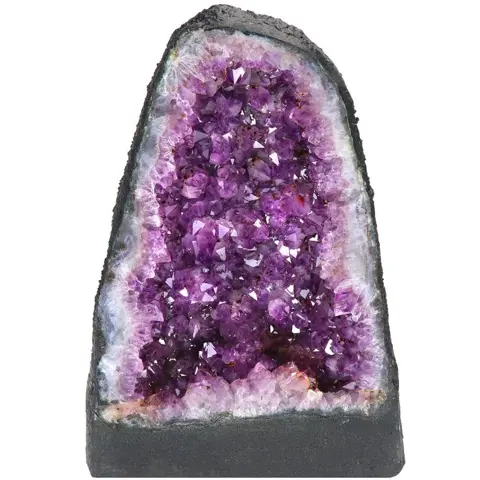 AA Kwaliteit - 'Intense' Amethist - Geode - 31×21×17 cm -