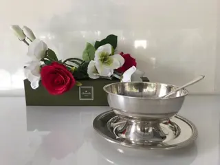 Christofle modèle América - Sauskom en sauslepel -