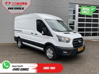 Ford Transit 2.0 TDCI 165 pk Aut. L2H2 Standkachel/ 2.8t Trekverm./ Omvormer/ Carplay/ Climate/ Crui