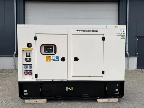FG Wilson PRO115-4 Perkins 115 kVA Silent Rental generatorset Stage 5 New ! Stage V