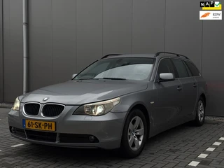 BMW 5-serie Touring 523i High Executive | APK 27-06-2027 | Leder Elektrische stoelen | Trekhaak | Pa