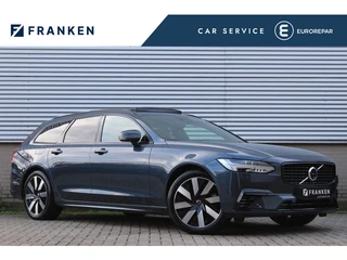 Volvo V90 2.0 T8 Plug-in hybrid AWD Ultra Dark | Trekhaak | H/K | Panoramadak | Head-up | Stoel-/Stu