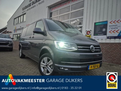 VOLKSWAGEN TRANSPORTER 2.0 TDI L2H1 DC 4Motion 204 Pk  Highline Leder LMV 4WD Mooie bus!!