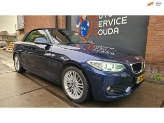 BMW 2-serie Cabrio 220i 184PK l Navi l stoelverw l Netjes