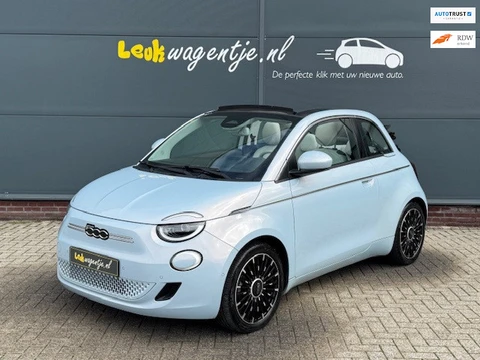 Fiat 500 C e La Prima 42 kWh Cabrio *alle opties *dealeronderhoud