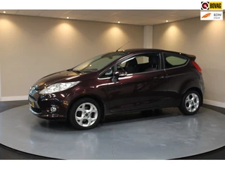 Ford Fiesta 1.4 *Automaat* Distr.riem VV!|Prachtige kleur/interieur! Airco|Trekhaak|Isofix|Elektr.Pa