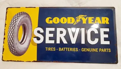 Nummerbord - Goodyear servizio - Goodyear - Na 2000