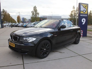 BMW 1 Serie Cabrio 118i High Executive M-Sport pakket, Afn. Trekhaak, Leder, Stoelvw. Herfstactie!