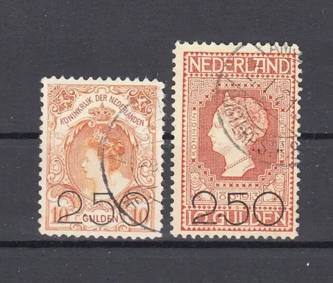 Nederland 1920 - Opruimingsuitgifte - NVPH 104/105