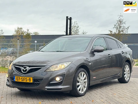 Mazda 6 2.0 GT-M Line|STOELVERW|HALFLEDER|CRUISE|AIRCO|TOPSTAAT