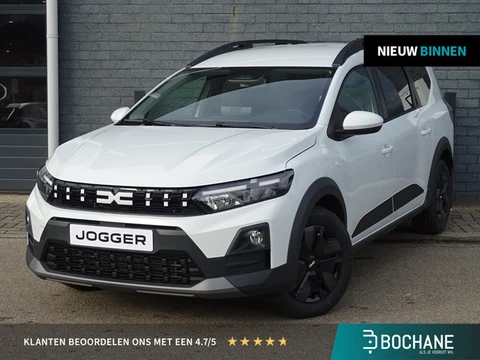 Dacia Jogger 1.8 hybrid 155 expression 7p. APPLE CARPLAY & ANDROID AUTO / AIRCO / WITTE LAK / 7-ZITS