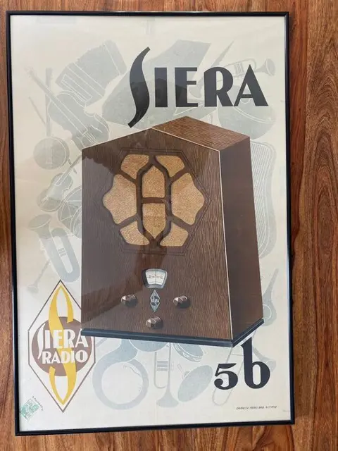 Daubresse frères - Radio Siera - 1933 - Jaren 1930