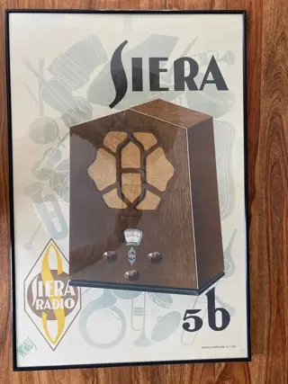 Daubresse frères - Radio Siera - 1933 - Jaren 1930