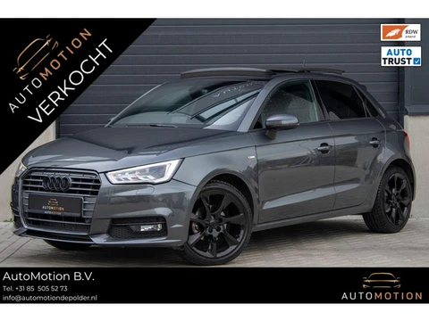 Audi A1 Sportback 1.0 TFSI Sline PANO PARKEERSENSOR CRUISE LED 17 INCH