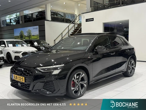 Audi A3 Sportback 45 TFSI e S edition Competition | Panormadak | Leder | Camera | Stoelverwarming |