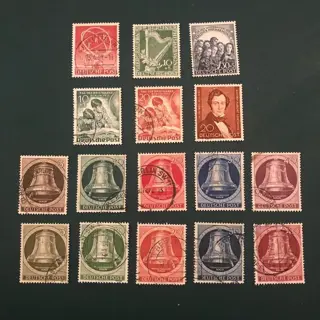 Berlijn 1950/1951 - Twee jaargangen - Michel 71/86