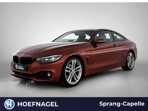 BMW 4-serie Coupé 420i High Executive | Sunset Orange | Stoelverwarming | Cruise Control | Navi |